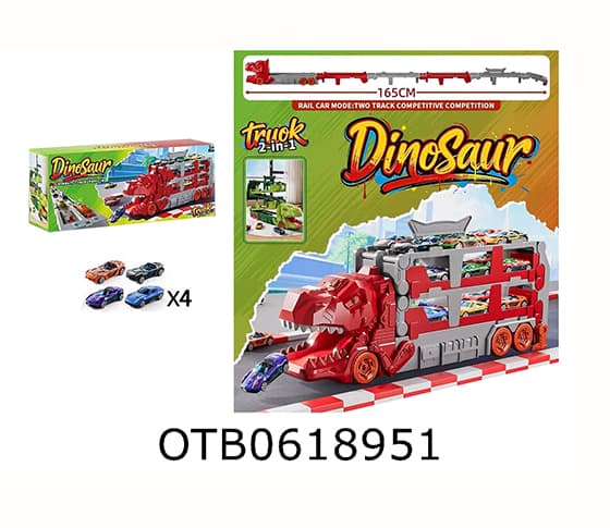 CATAPULT DINOSAUR CAR