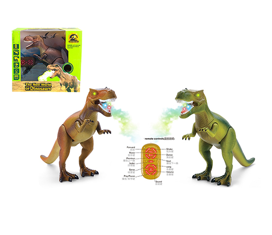 R/C DINOSAUR WITH LIGHT AND MUSIC （AUTOMATIC DEMON