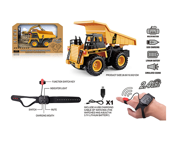 1:22 2.4G R/C 6CHANNELS TRUCK (WATCH REMOTE CONTRO