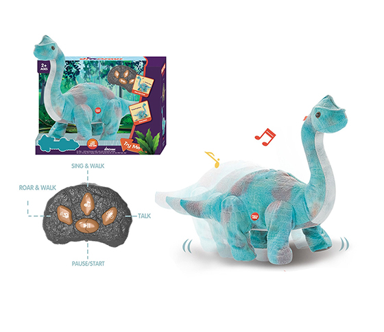 R/C PLUSH DINOSAUR