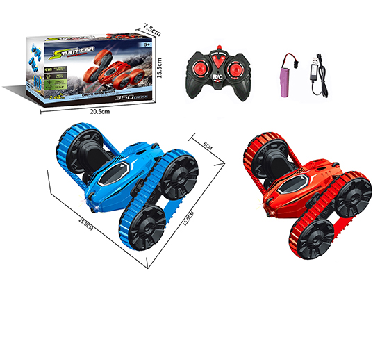 R/C STUNT CAR WITH LIGHT AND CHARGER