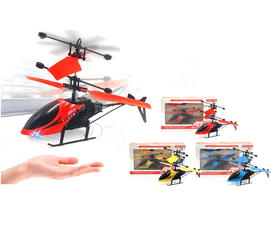 GESTURE SENSING SUSPENDED LIGHT FLYING HELICOPTER 