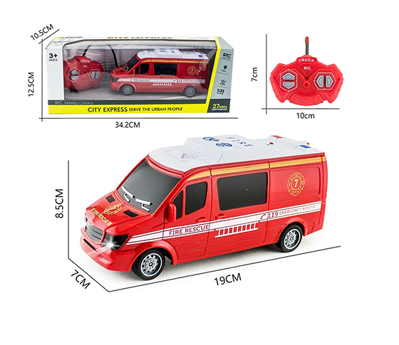 R/C 4CHANNELS  FIRE ENGINE