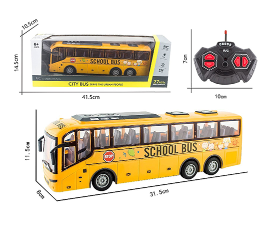 R/C 4CHANNELS  SCHOOL BUS