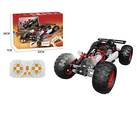 R/C BUILDING BLOCK CAR