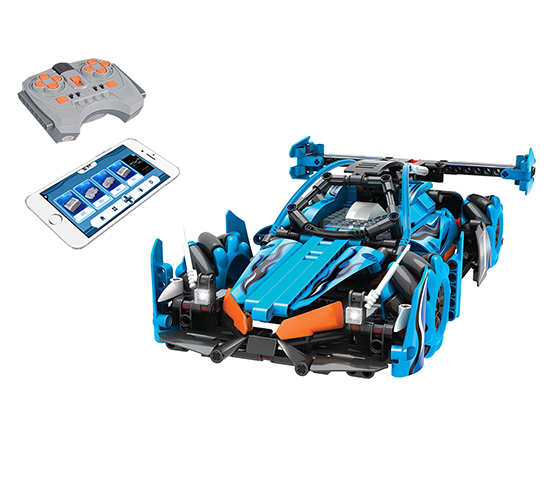 R/C BUILDING BLOCK CAR