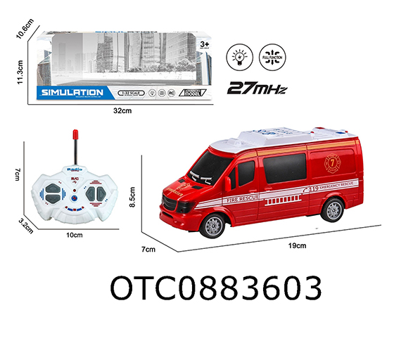 R/C 4CHANNELS FIRE ENGINE