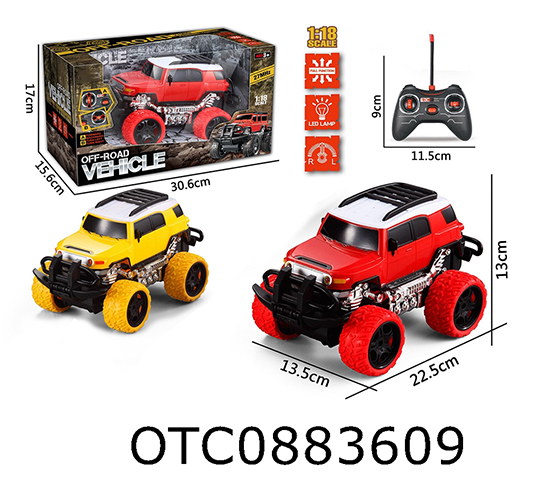 R/C 4CHANNELS CROSS COUNTRY CAR