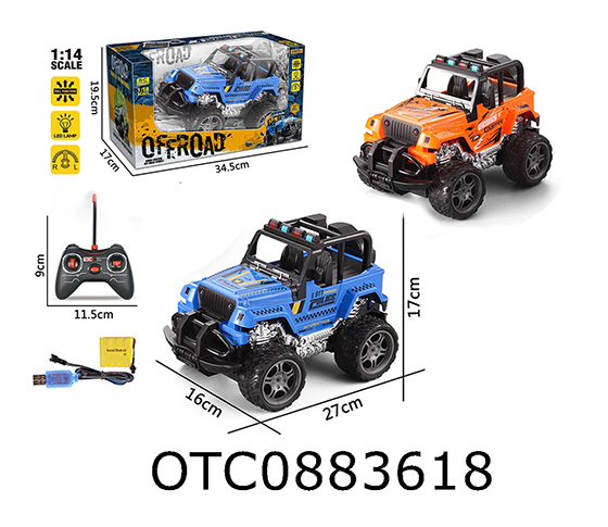  R/C 4CHANNELS CROSS COUNTRY CAR