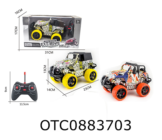  R/C 4CHANNELS CROSS COUNTRY CAR