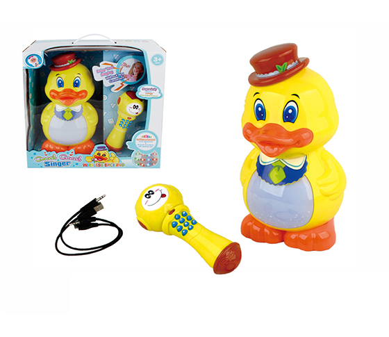 2.4G MUSICAL DUCK WITH LIGHT, MUSIC, MICROPHONE, D