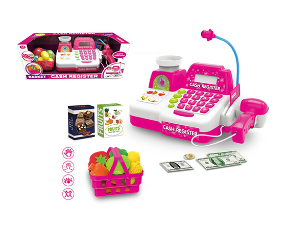 CASH REGISTER SET WITH LIGHT,SOUND AND CALCULATION