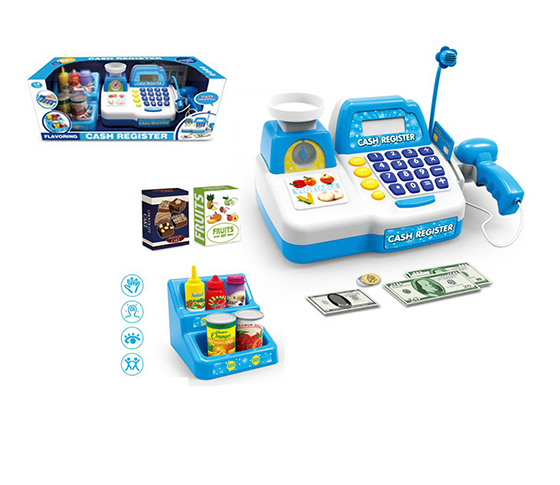 CASH REGISTER SET WITH LIGHT,SOUND AND CALCULATION