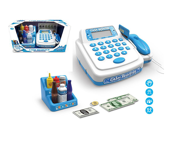 CASH REGISTER SET WITH LIGHT,SOUND AND CALCULATION