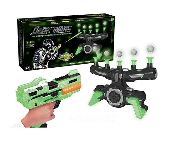 SHOOTING GAMES GLOW IN THE DARK WITH MUSIC