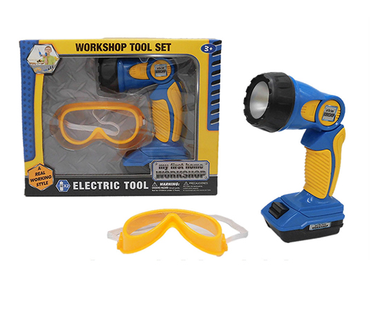 FLASHLIGHT TOOL SET WITH LIGHT