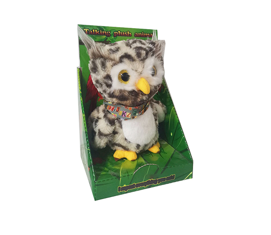 VOICE CONTROL OWL, WITH SOUND,RECORDING, LIGHTING,