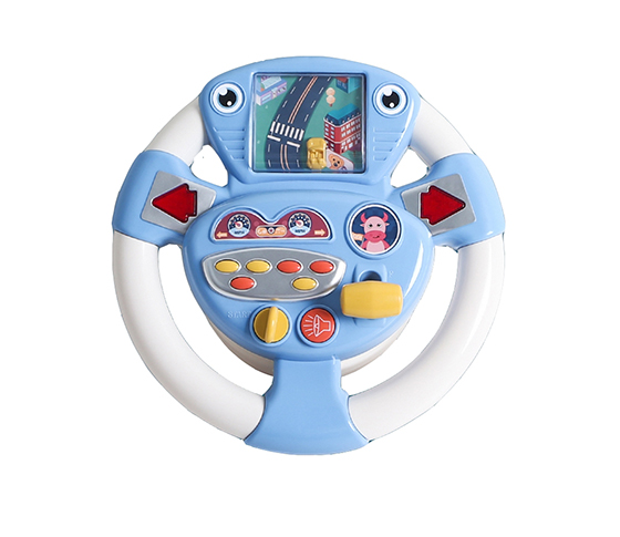 MUSICAL STEERING WHEEL WITH LIGHT AND MUSIC, CAN D