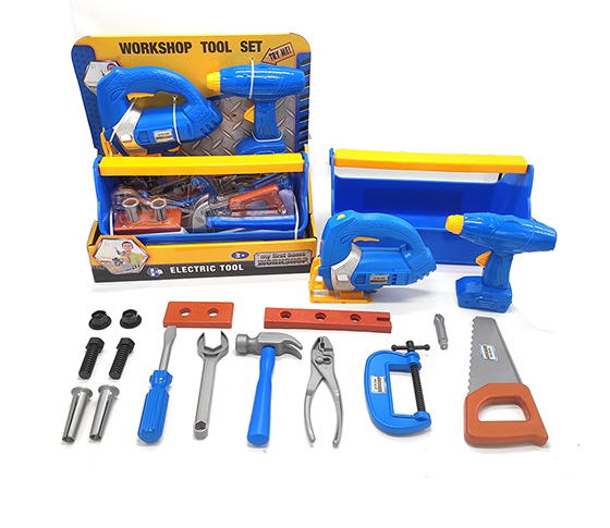 18PCS ELECTRIC TOOL
 SET WITH BATTERY 