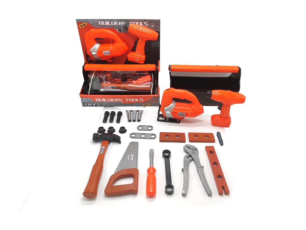 23PCS ELECTRIC JIG SAW WITH BATTERY