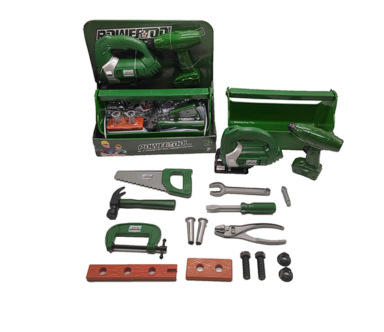 18PCS ELECTRIC TOOL
SET WITH  BATTERY