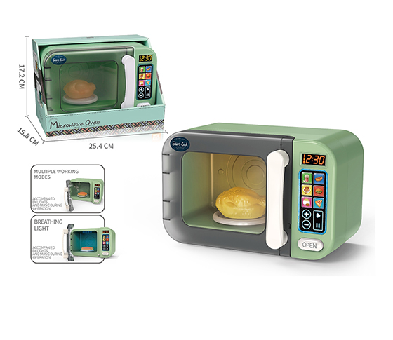 TOUCH SCREEN MICROWAVE OVEN SET WITH BATTERY（COLOR