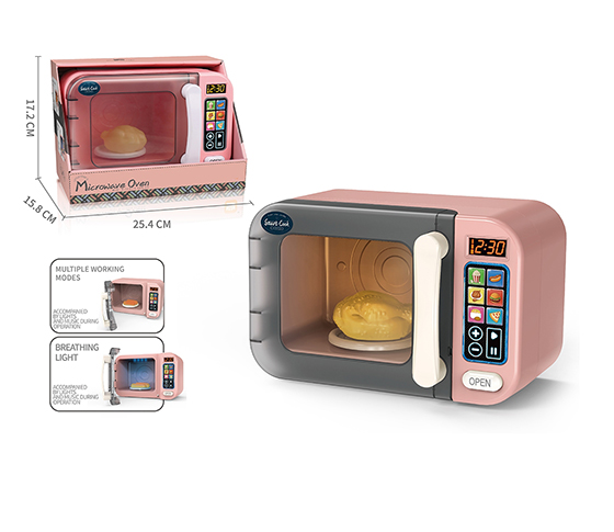 TOUCH SCREEN MICROWAVE OVEN SET WITH BATTERY（COLOR