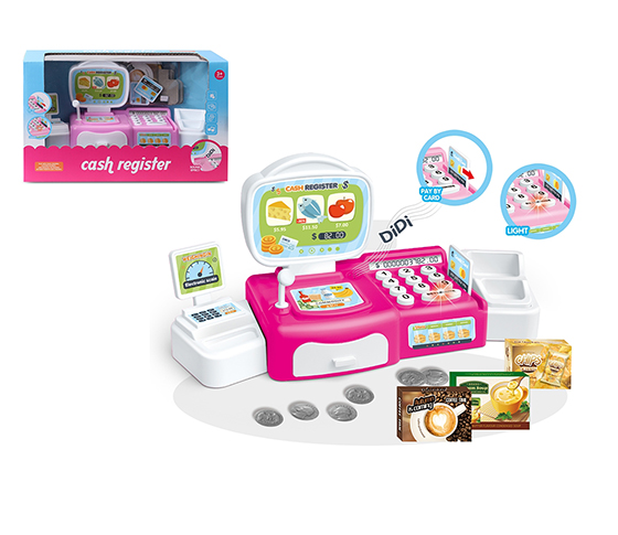 MINI CASH REGISTER 2*AA NOT INCLUDED