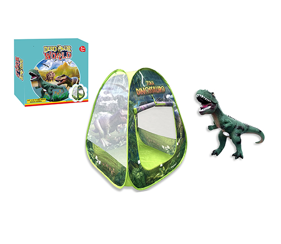 TENT +DINOSAUR WITH SOUND