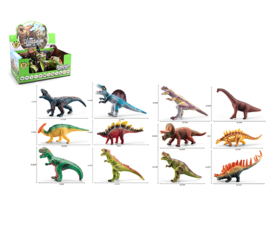 12PCS 10“DINOSAUR WITH IC