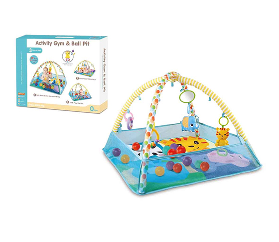 3 IN 1 BALL POOL+30PCS BALL WITH MUSIC