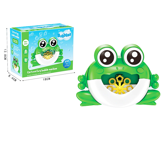 ELECTRIC FROG BUBBLE MACHINE