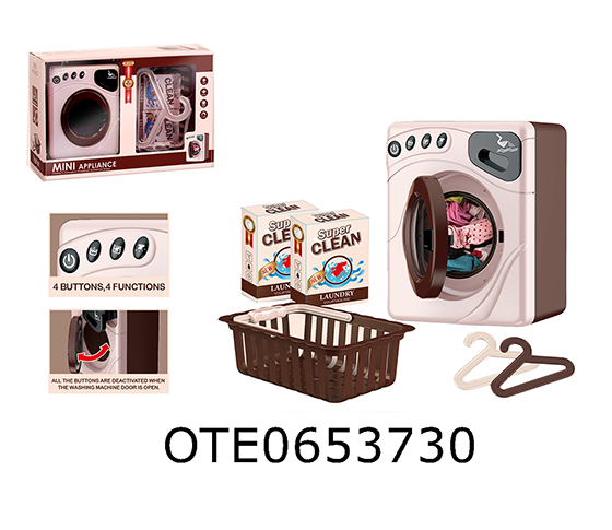 ELECTRIC WASHING MACHINE + BASKET COMBINATION