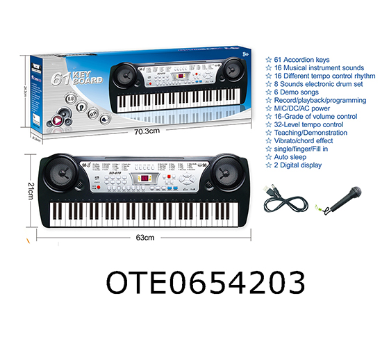 61 KEY MULTIFUNCTIONAL ELECTRONIC ORGAN