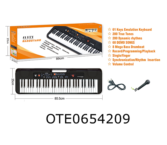 61 KEY MULTIFUNCTIONAL ELECTRONIC ORGAN