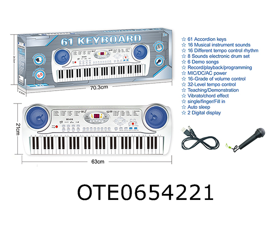 61 KEY MULTIFUNCTIONAL ELECTRONIC ORGAN