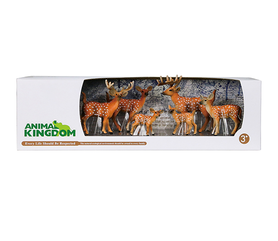 6PCS SIKA DEER