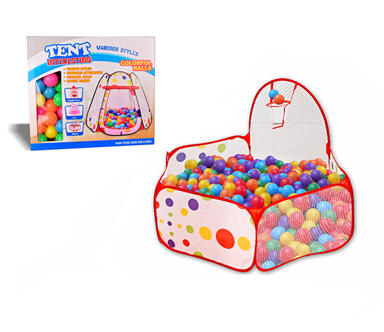 TENT WITH 60 PCS BALLS
