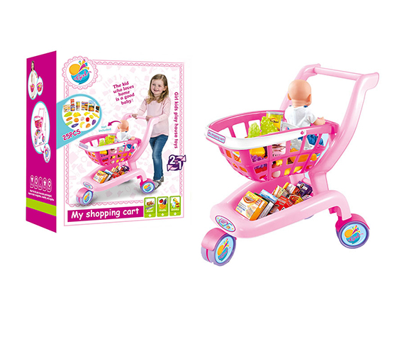 2 IN 1 GIRLS’ SHOPPING CART （FREE WHEEL）