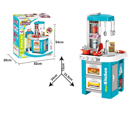 KITCHEN SETS WITH WATER SPRAY,LIGHT AND SOUND