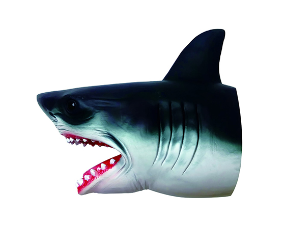 7”HAND PUPPET （SHARK)