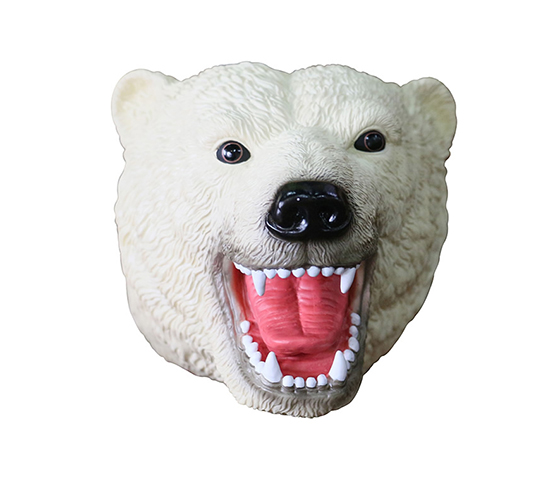 8 INCH HAND PUPPET（POLAR BEAR）