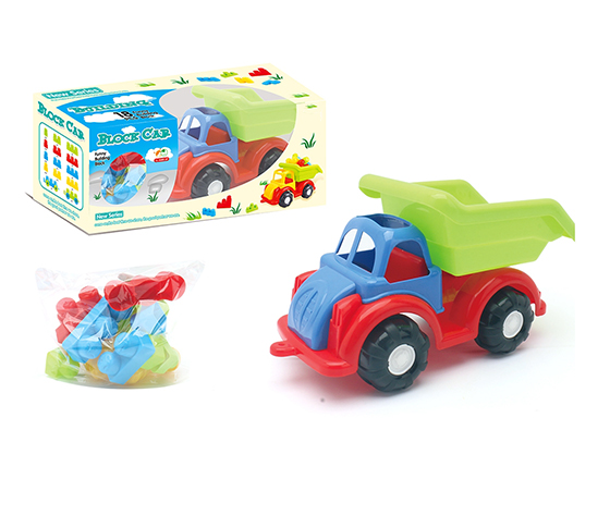 19PCS BLOCK CAR