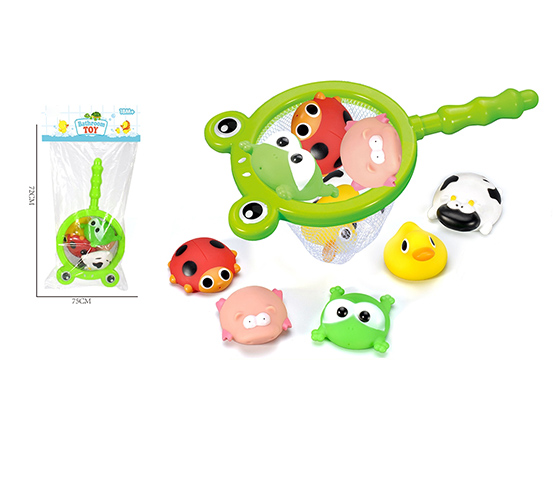 BATH 5PCS FARM ANIMALS