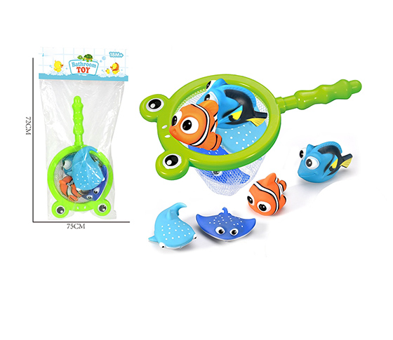 BATH 4PCS SEA ANIMALS