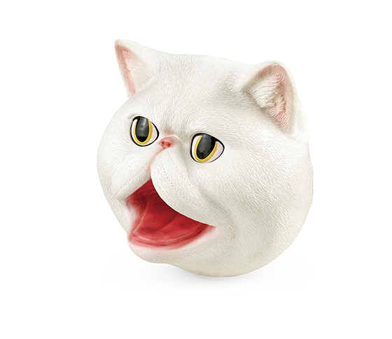 AMERICAN WHITE SHORTHAIR HAND PUPPET