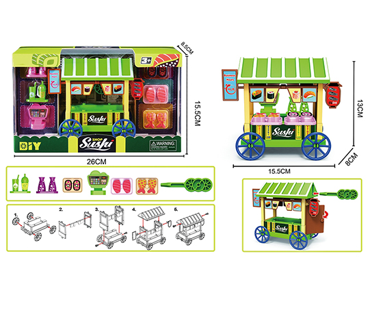 DISASSEMBLY OF SUSHI RESTAURANT