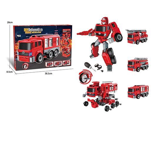 DIY ASSEMBLING SANITATION FIRE ENGINE