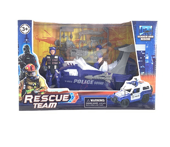 POLICE CAR SET