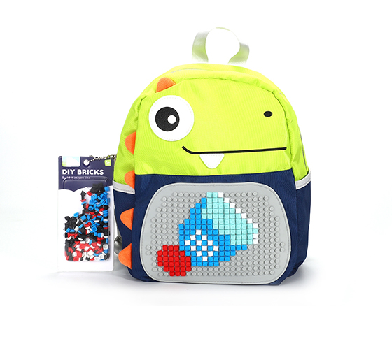 NYLON SCHOOLBAG+BLOCK